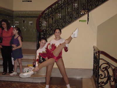 World Aerobics Championships on Nati Y Rocio 15 Nov 2003 01 Jpg  44560 Bytes