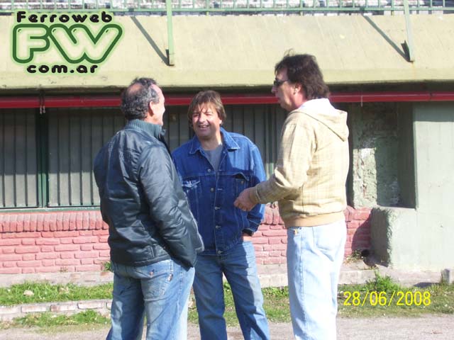 Marchesini, Carpecho y Palito charlando Marchesini, Carpecho y Palito charlando