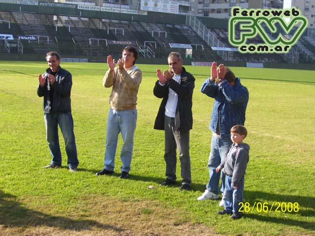 Los jugadores agradecen el reconocimiento Los jugadores agradecen el reconocimiento