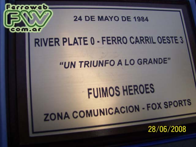 La plaqueta La plaqueta