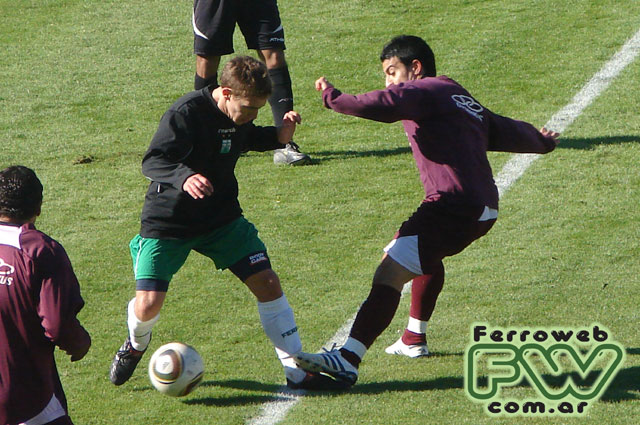 Amistoso frente a Lan�s