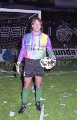 Fabin Cancelarich (13/9/91 Boca-Ferro) Foto: Archivo Horacio Aleva