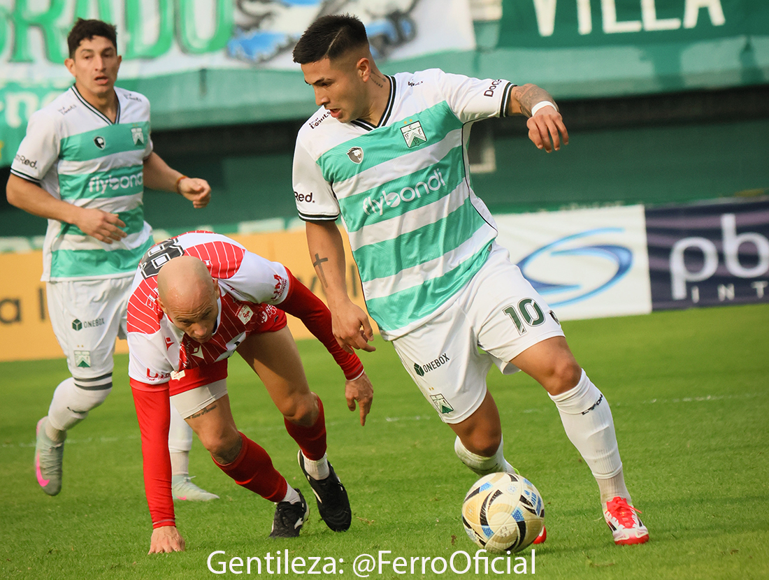 Enzo D�az - Gentileza: @FerroOficial