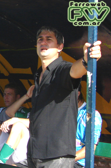 El DT Dalcio Giovagnoli