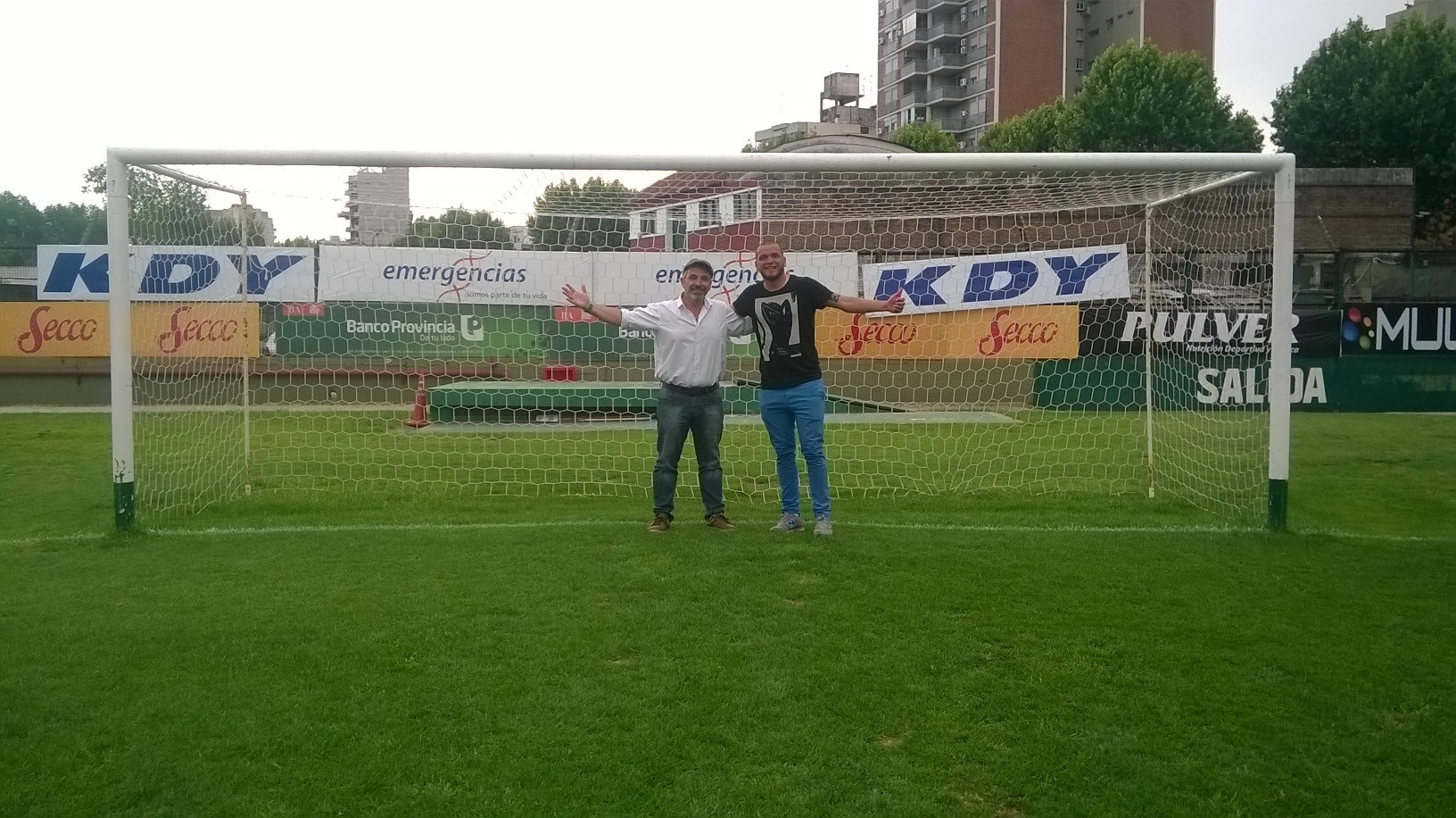 Diego Pietrafesa y el Pupi Salmern