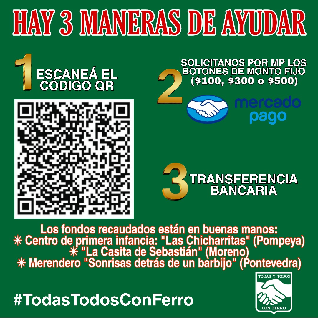 Todas y Todos con Ferro Todas y Todos con Ferro