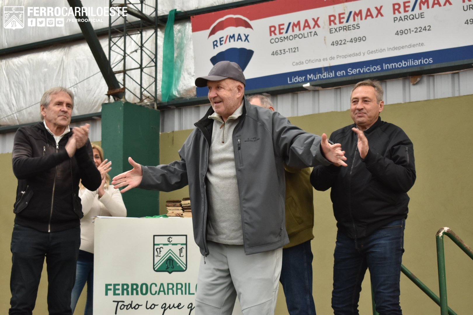 Timoteo Griguol - Foto @FerroOficial Timoteo Griguol - Foto @FerroOficial
