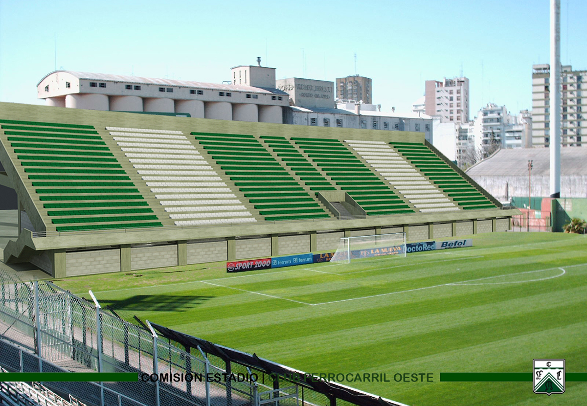 Estadio Ferro Carril Oeste  Estadios, Estadios del mundo, Estadio de futbol