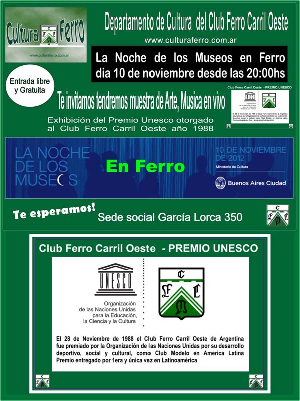 Club Ferro Carril Oeste - Caballito - Federico García Lorca 350