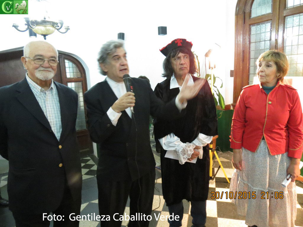 La Noche de los Museos en Ferro - Presentación Libro de Felipe Evangelista: Foto Caballito Verde La Noche de los Museos en Ferro - Presentación Libro de Felipe Evangelista: Foto Caballito Verde