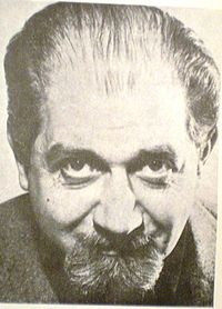 El genial creador de El Centroforward Muri al Amanecer, Agustn Cuzzani.