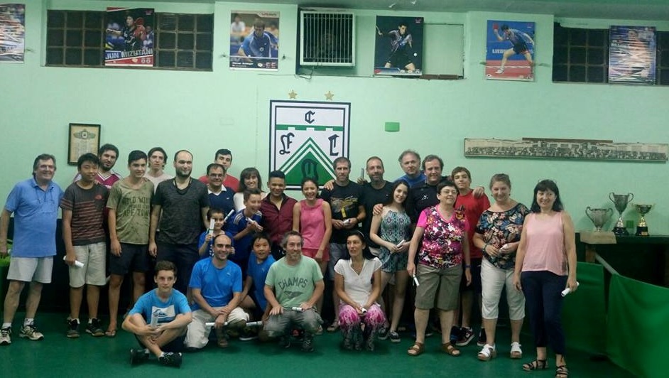 Parte de la Delegación de Ferro que asistirá al 63º Campeonato Nacional de Tenis de Mesa Parte de la Delegación de Ferro que asistirá al 63º Campeonato Nacional de Tenis de Mesa