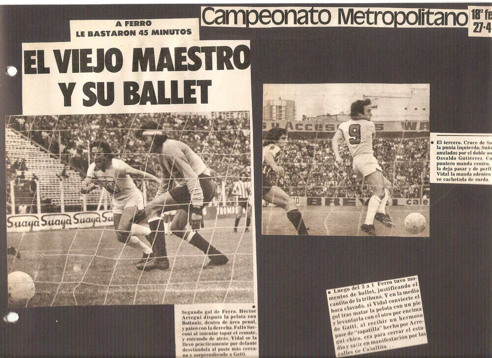 El viejo maestro y su ballet, 1975 El viejo maestro y su ballet, 1975