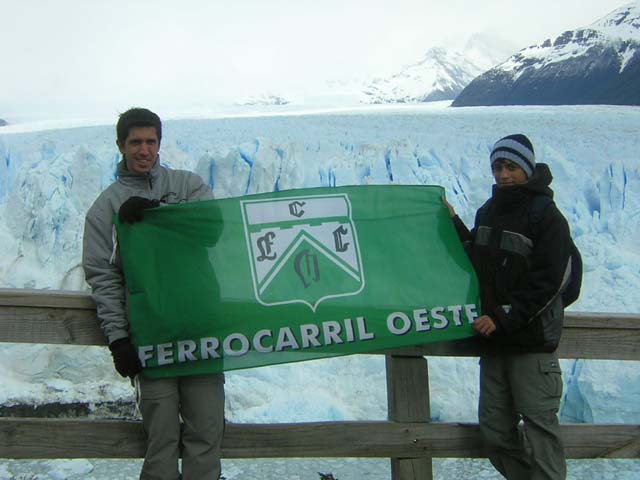 Ferro en el Perito Moreno Ferro en el Perito Moreno