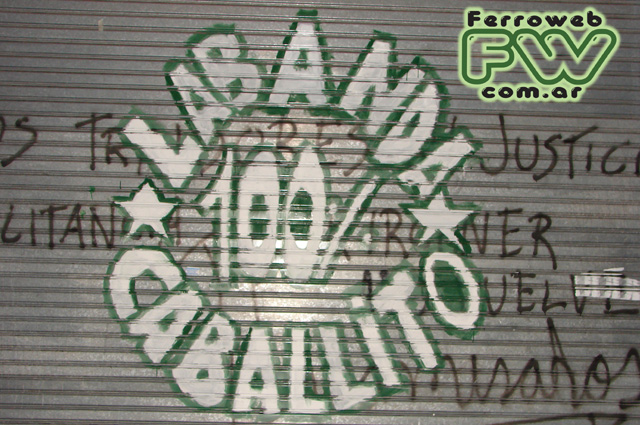 El barrio está pintado de verde El barrio está pintado de verde