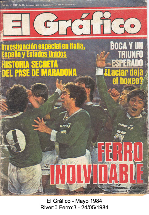 1982-84: O domínio do Ferro Carril Oeste na Argentina