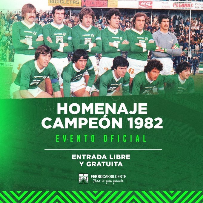 Homenaje Campeones 1982 Homenaje Campeones 1982