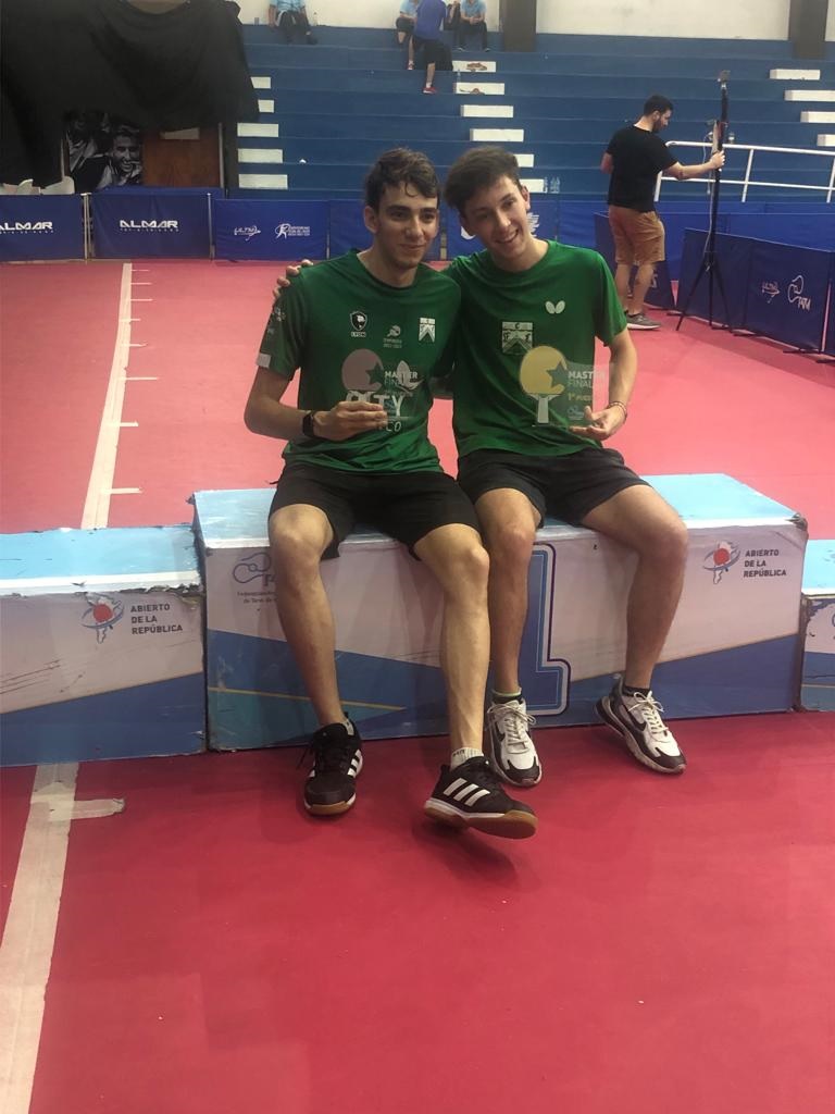 Podio Sub 19 Master Final Top 8 F. Spineli Subcampeón y J. Marini Campeón Podio Sub 19 Master Final Top 8 F. Spineli Subcampeón y J. Marini Campeón